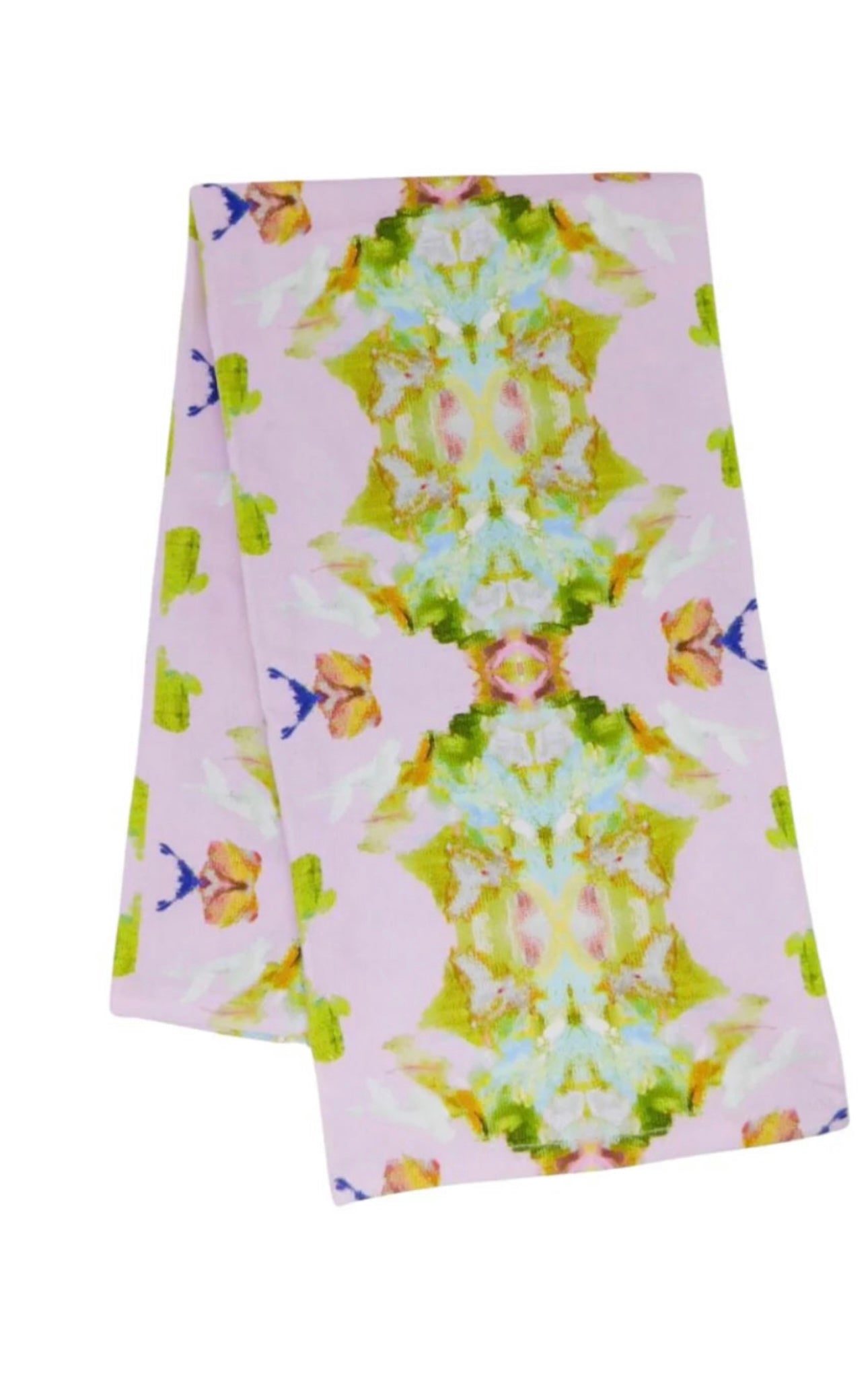 Laura Park Tea Towel - Stained Glass Lavender