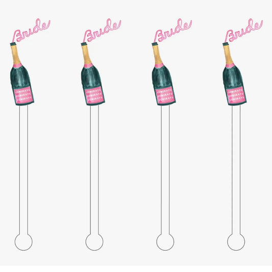 Bride Acrylic Sticks