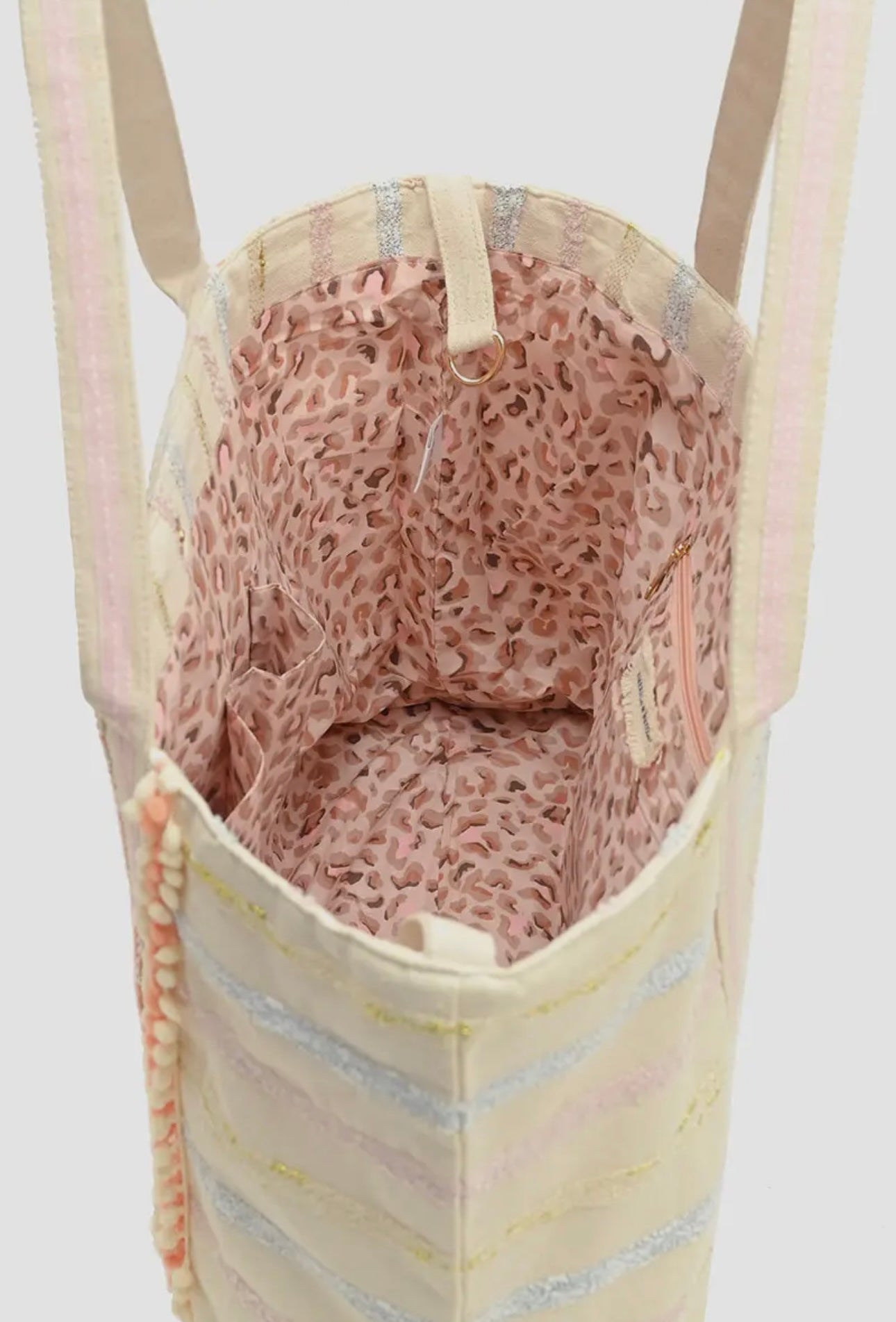 America and Beyond Rose Gold Tote