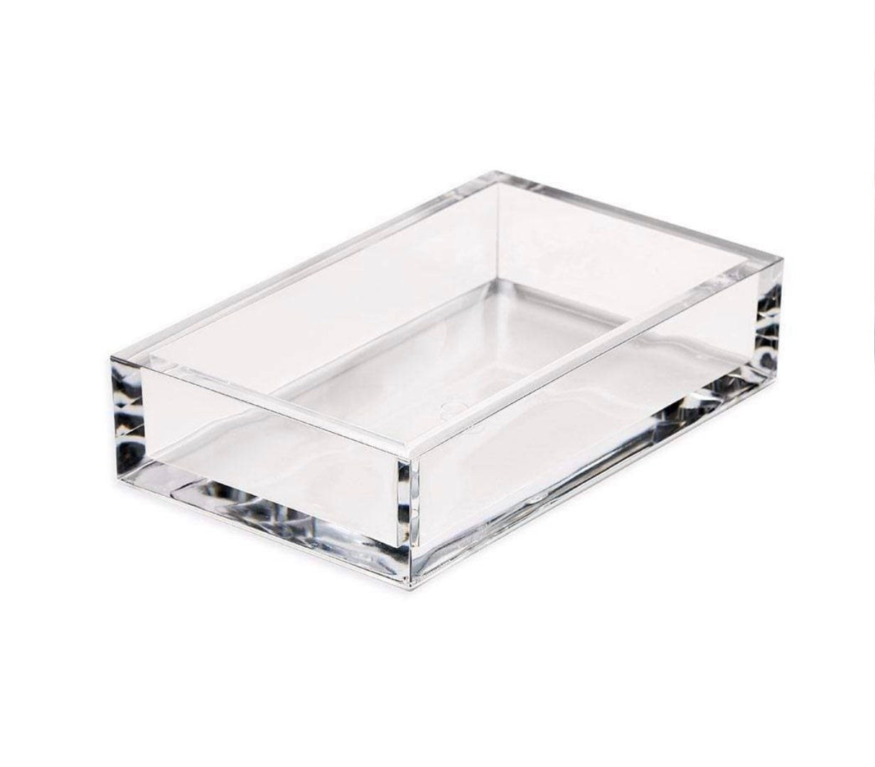 Caspari Acrylic Guest Towel Holder
