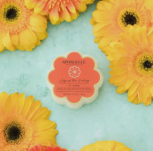 Spongelle Daisy Spongette - Lily of the Valley