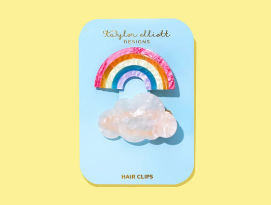 Taylor Elliot Designs Rainbow Hair Clip Set