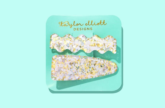 Taylor Elliott Designs Pearl Hair Clip Set