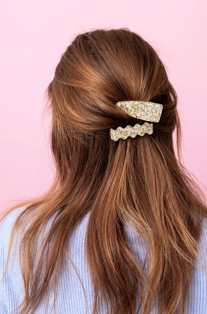 Taylor Elliott Designs Pearl Hair Clip Set