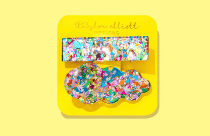 Taylor Elliott Designs Colorful Hair Clip Set