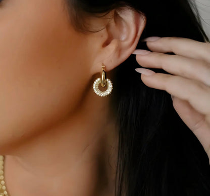 Klassy Rounds Monica Earrings