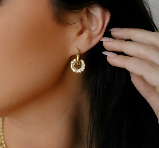 Klassy Rounds Monica Earrings