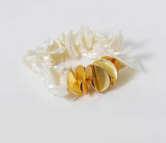 Coastal Grit Cote d'Ivorie White Coral Bracelet