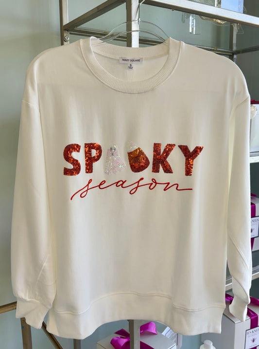 Mary Square Spooky Season Sweatshirt