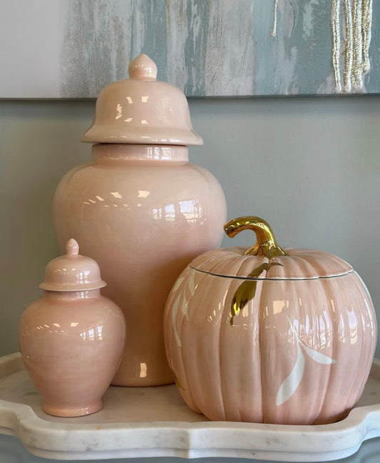 Lo Home Large Blush Pumpkin