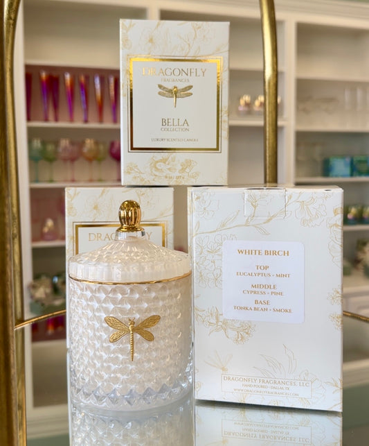 Dragonfly Fragrances Candle - White Birch