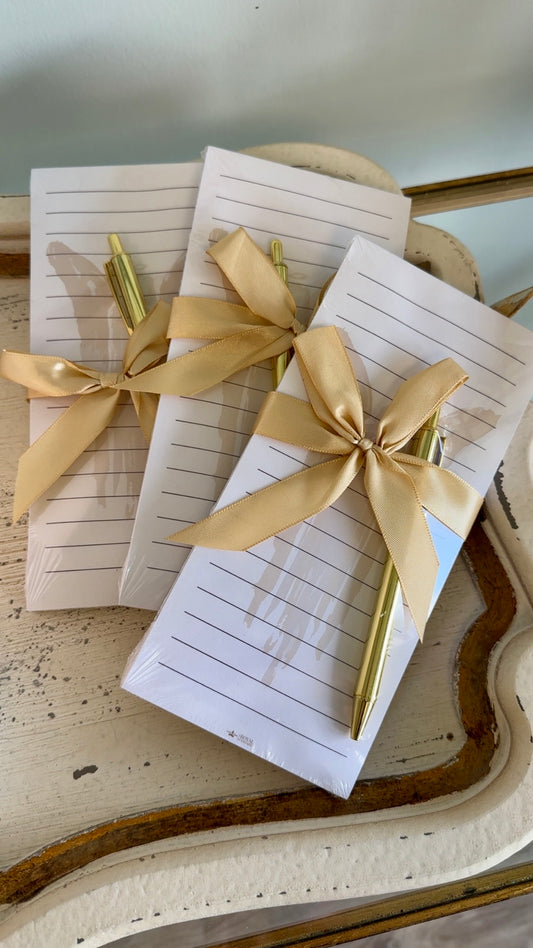 The Royal Standard Angel Notepad with Pen