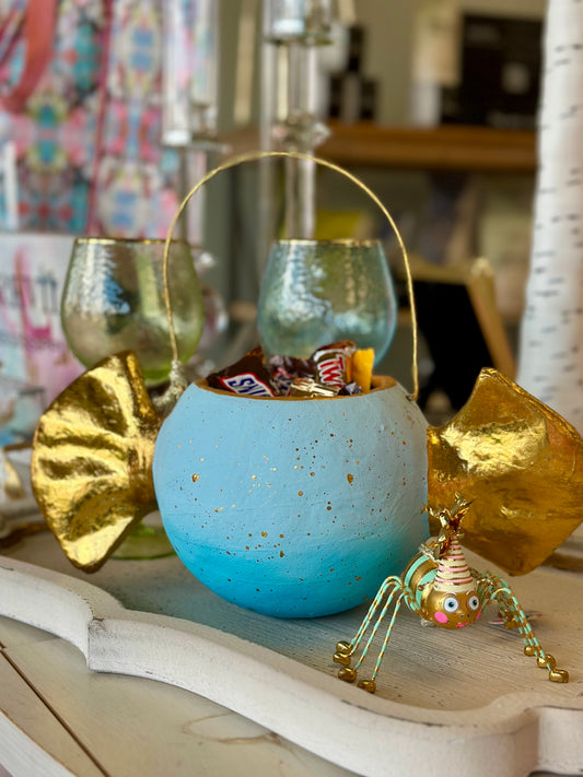 Glitterville Bon Bon Candy Bucket - Blue