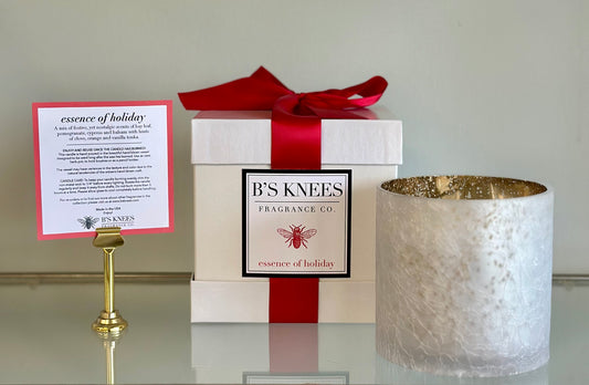 B's Knees Large 3 Wick Candle - Essence of Holiday