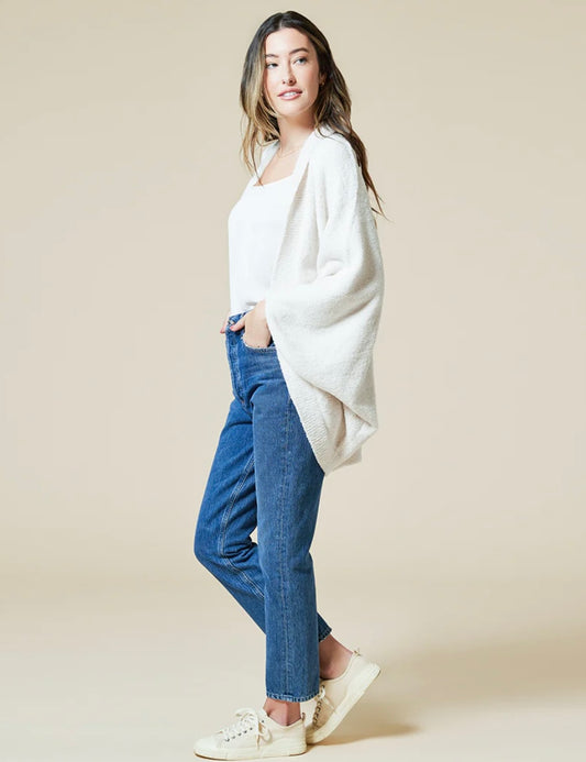 Softies Solid Marshmallow Shrug - Almond